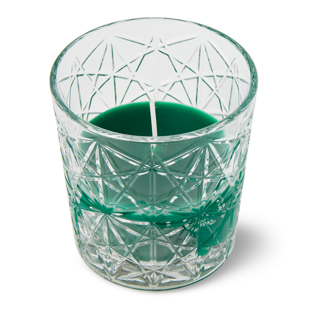Stearinlys i glas