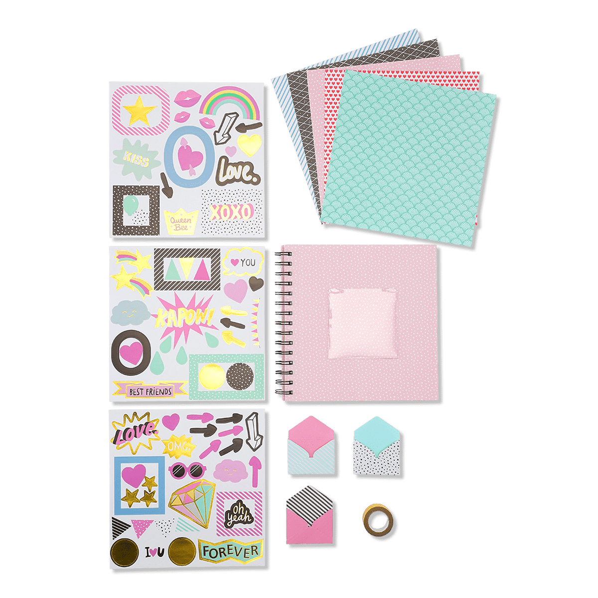 Scrapbooking kit - DEV - Flying Tiger Copenhagen