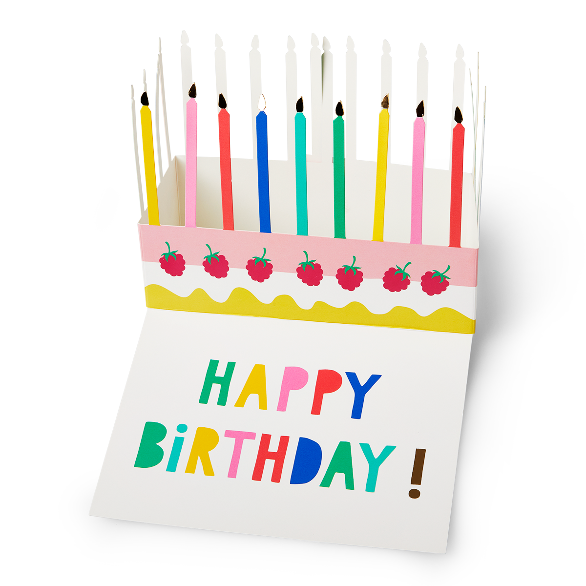 Foldout card with envelope