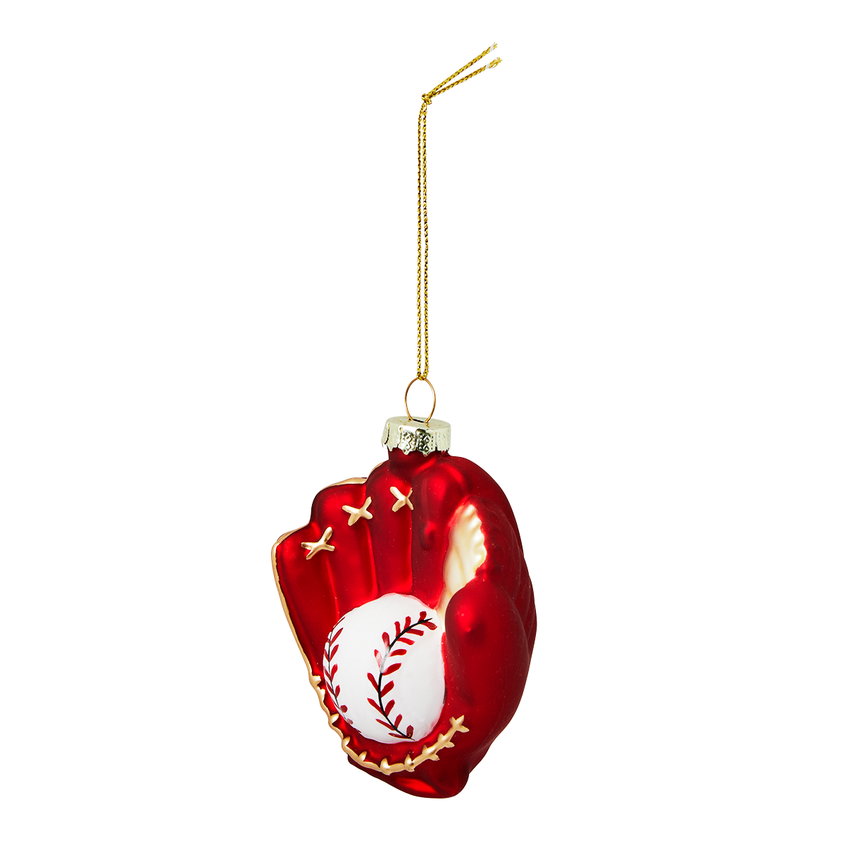 Christmas bauble. Baseball