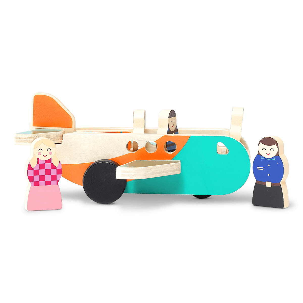 Wooden airplane