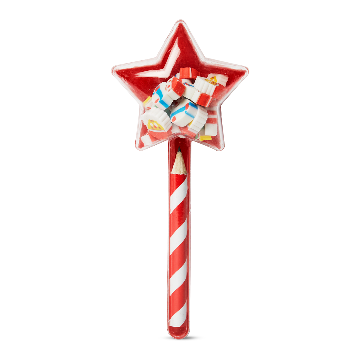 Pencil. With erasers