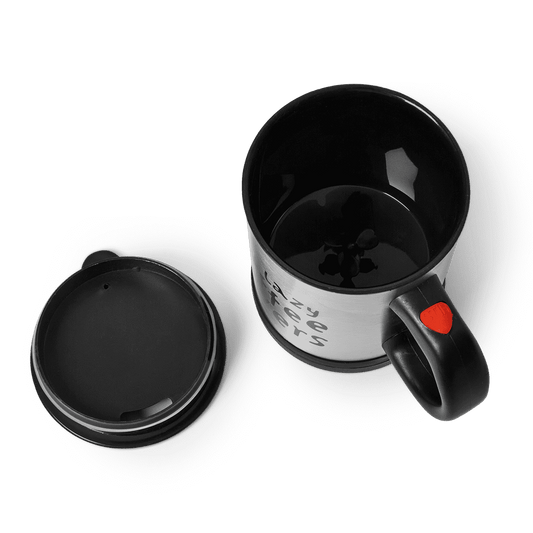 Self-stirring mug