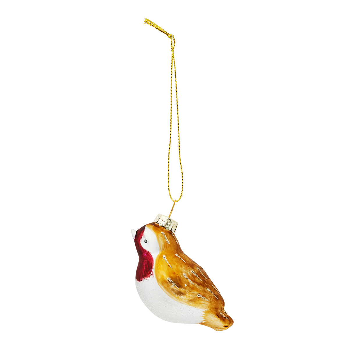 Bauble. Gold bird