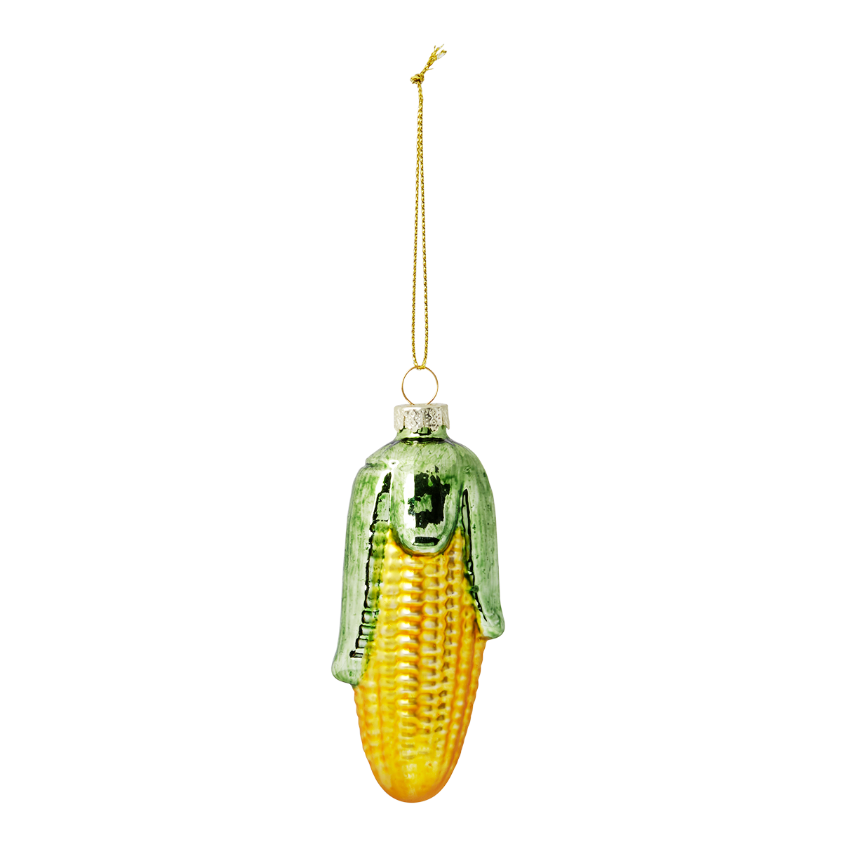 Christmas bauble. Corn