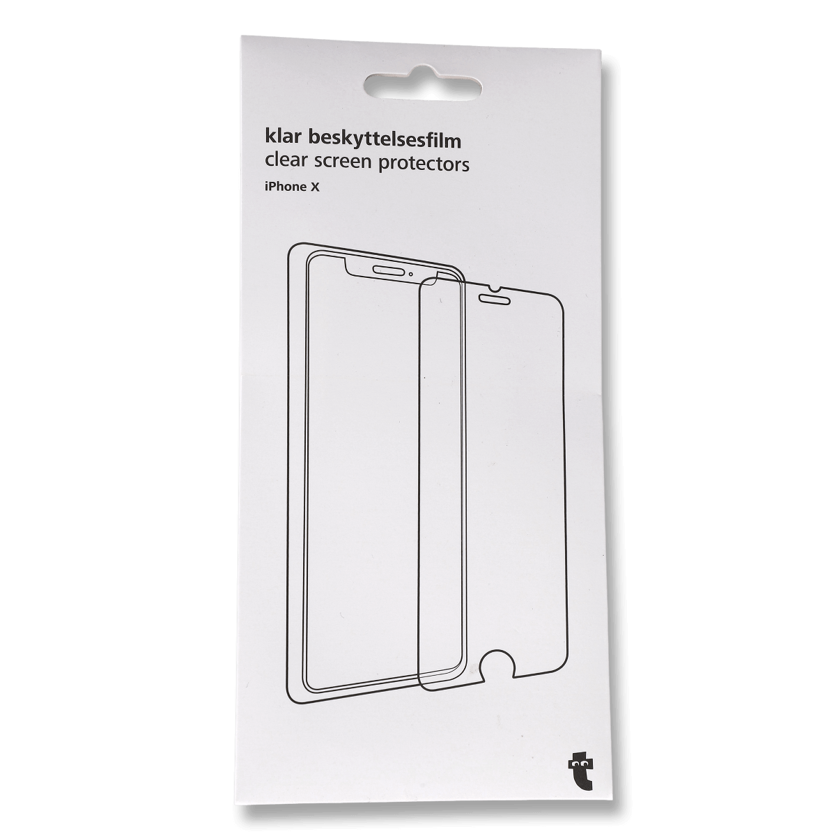 Screen protector. Fits iPhone X - DEV - Flying Tiger Copenhagen