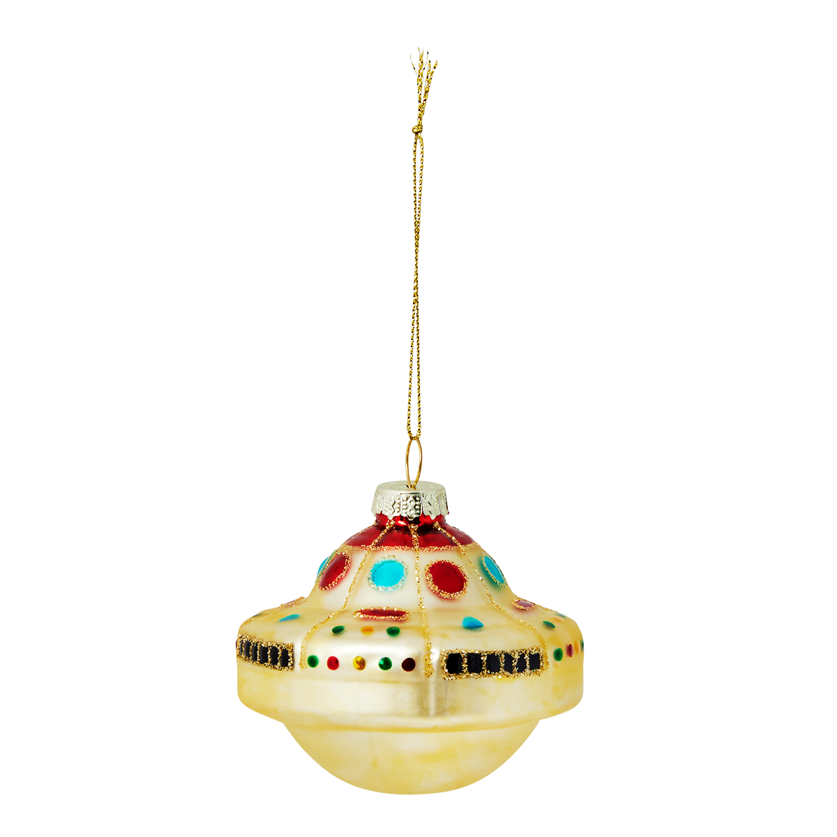 Christmas bauble. Ufo