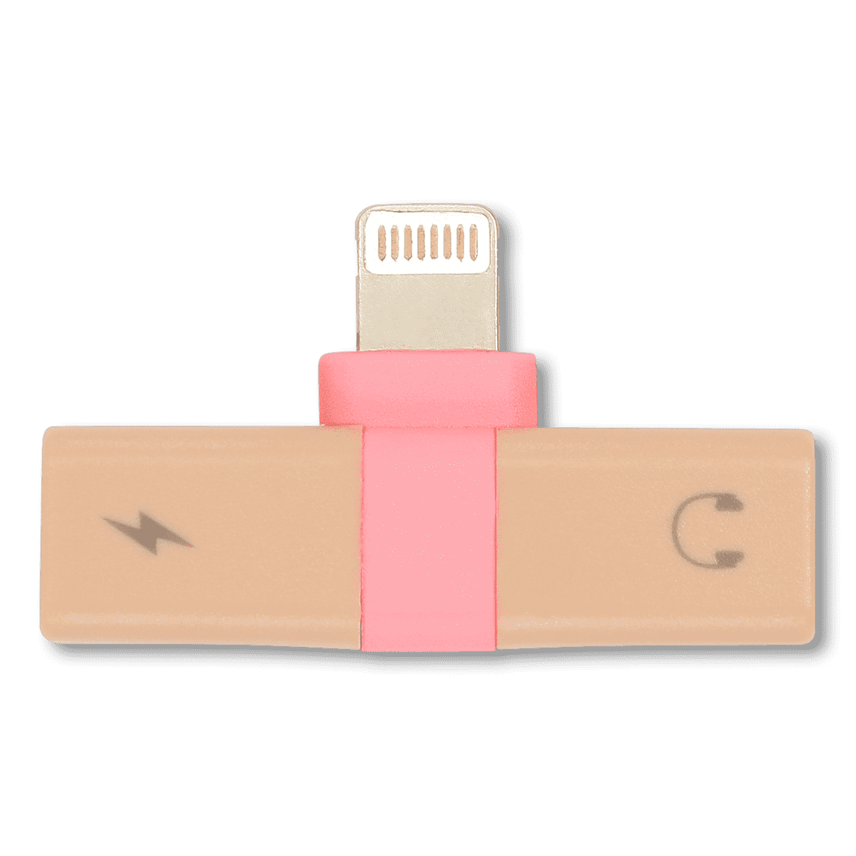Dual lightning splitter. Fits iPhones/iPads