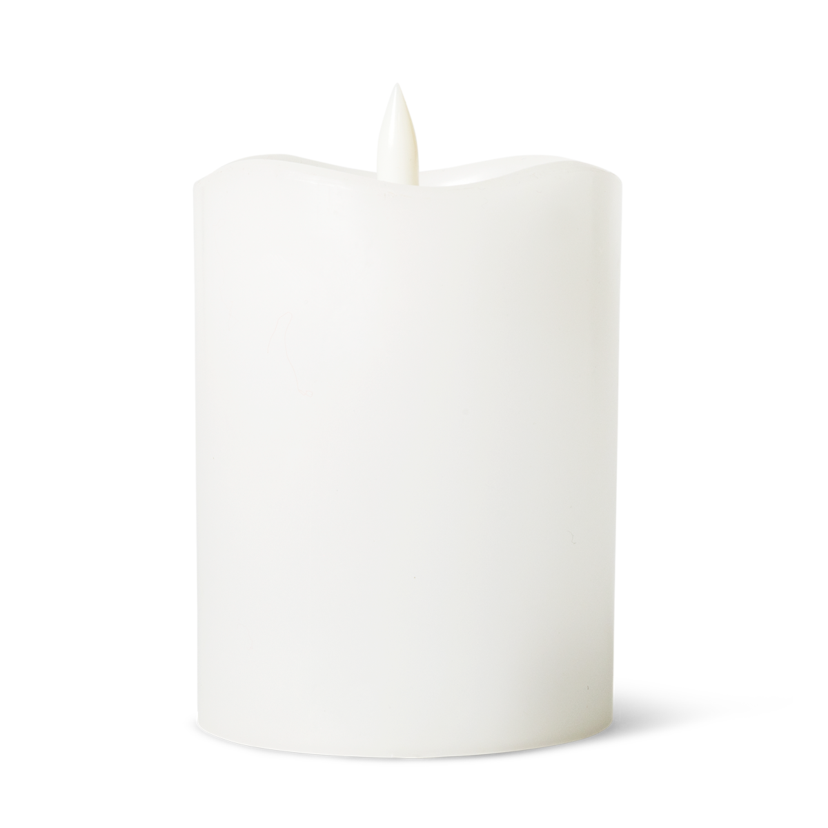 LED pillar candle. 10 cm