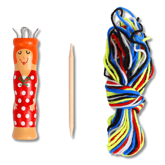 Knitting doll