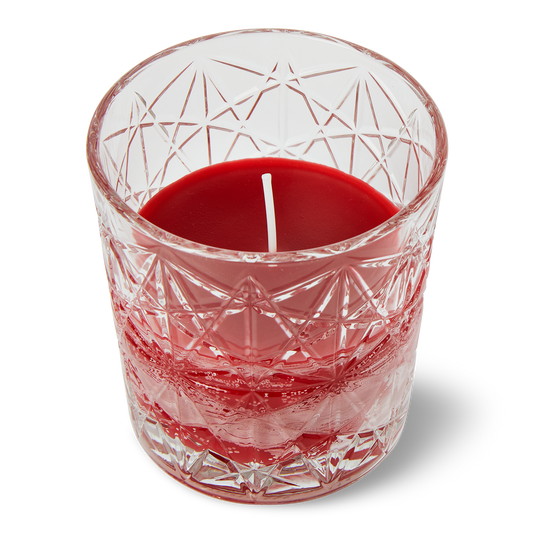Candle in glass