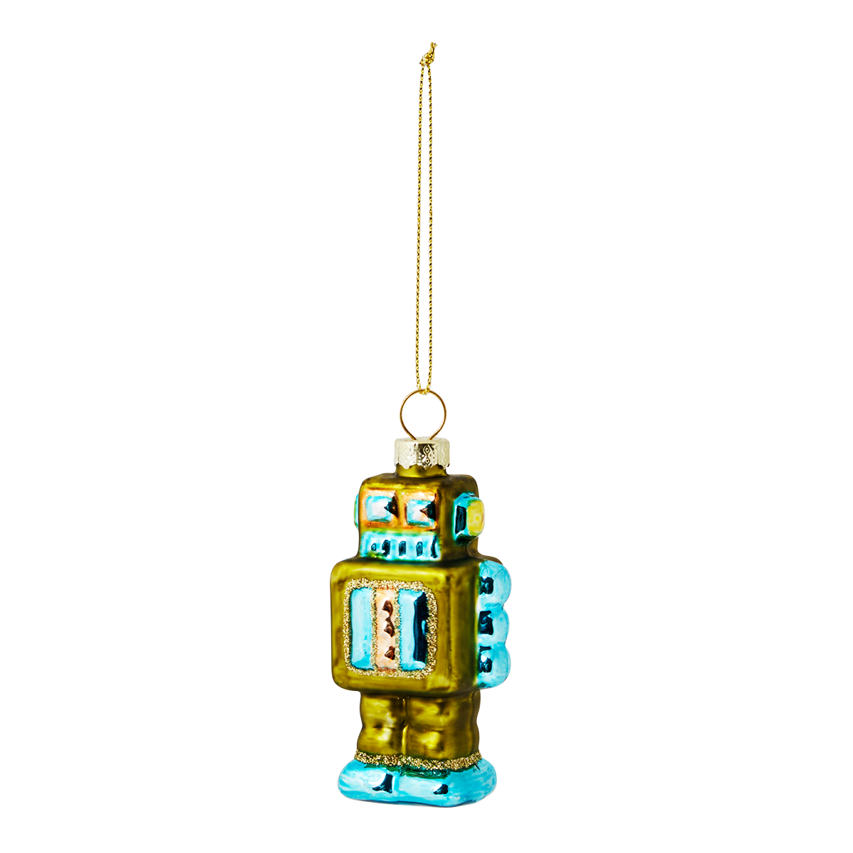 Christmas bauble. Space robot