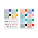 Calendar stickers