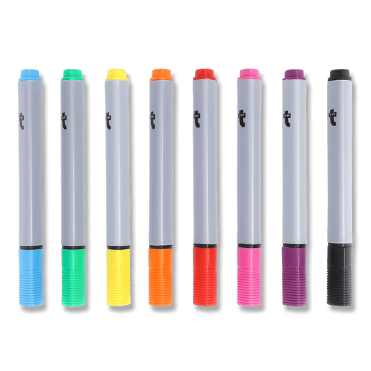 Markers with triangular grip