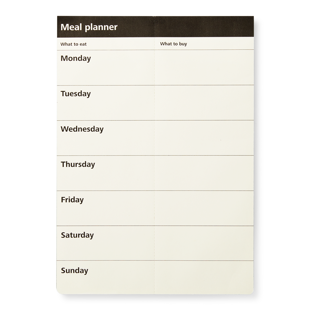 Meal planner