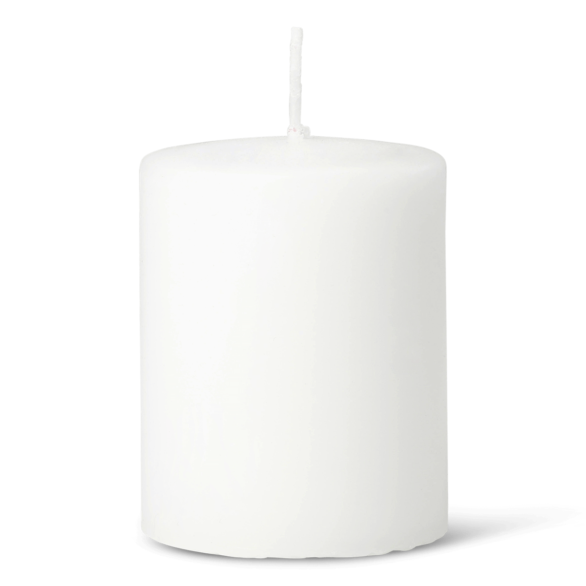Pillar candle. 9 cm