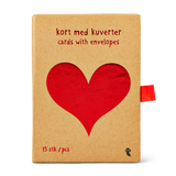 Kort med konvolutter
