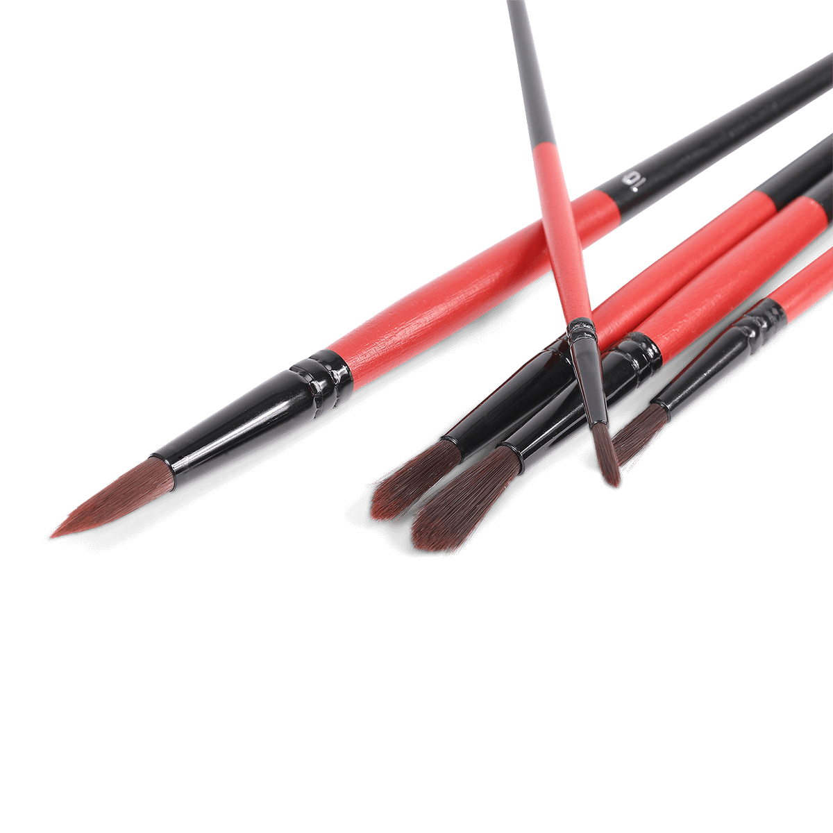 Hobby paint brushes
