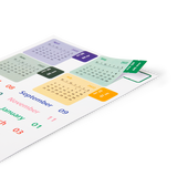 Calendar stickers