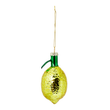 Christmas bauble. Lemon