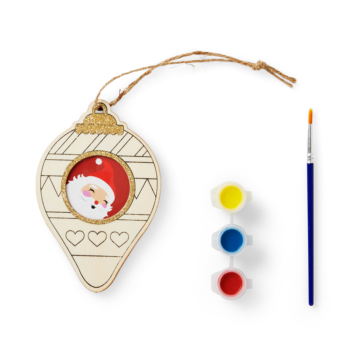 Paint-your-own ornament