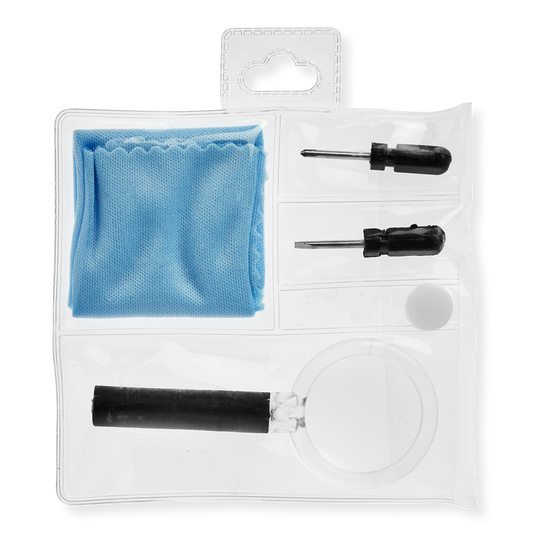 Screwdriver set for glasses