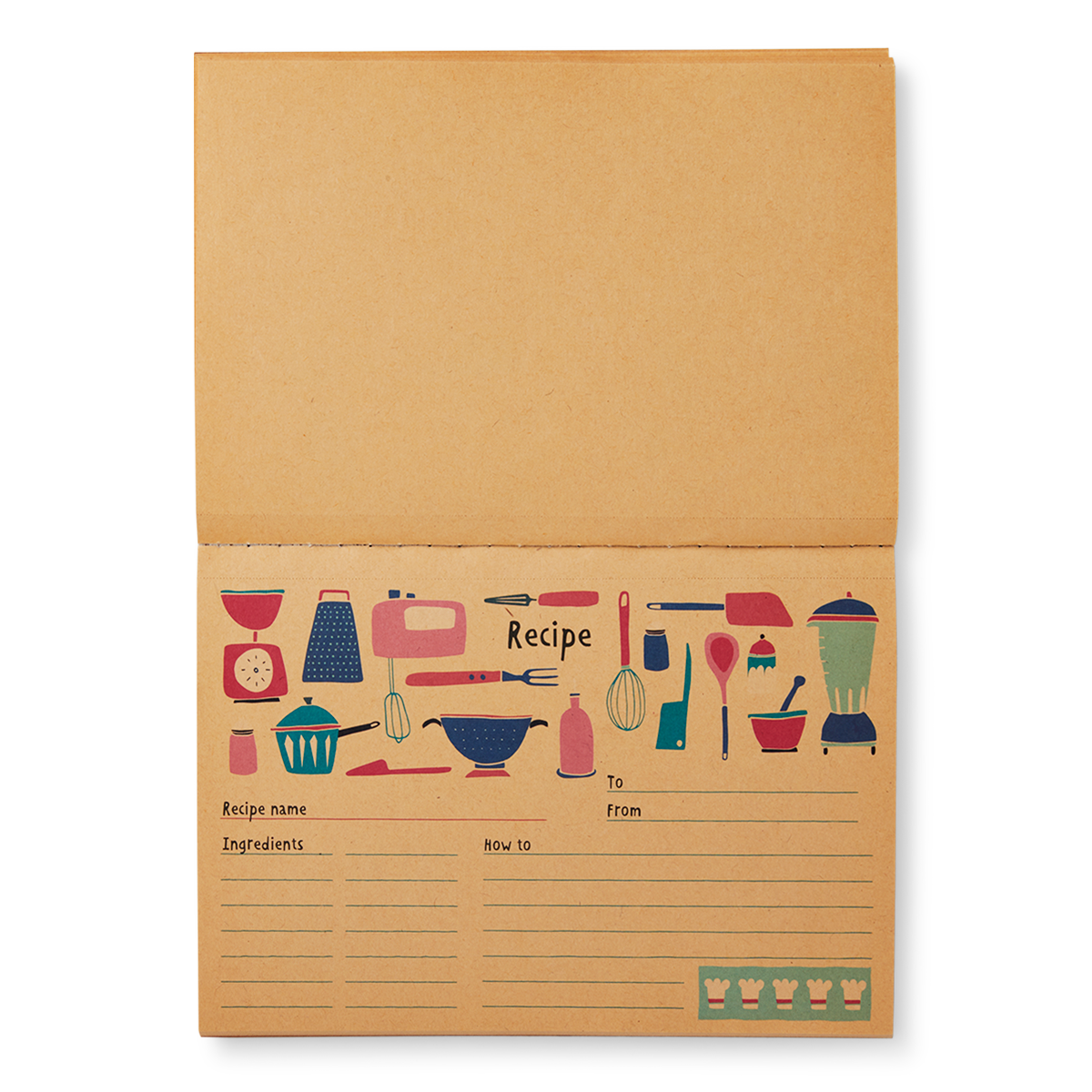 Recipe book. A5