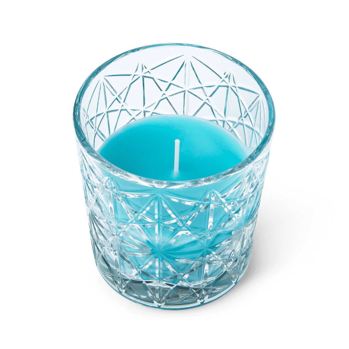 Stearinlys i glas