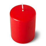 Pillar candle. 8 cm