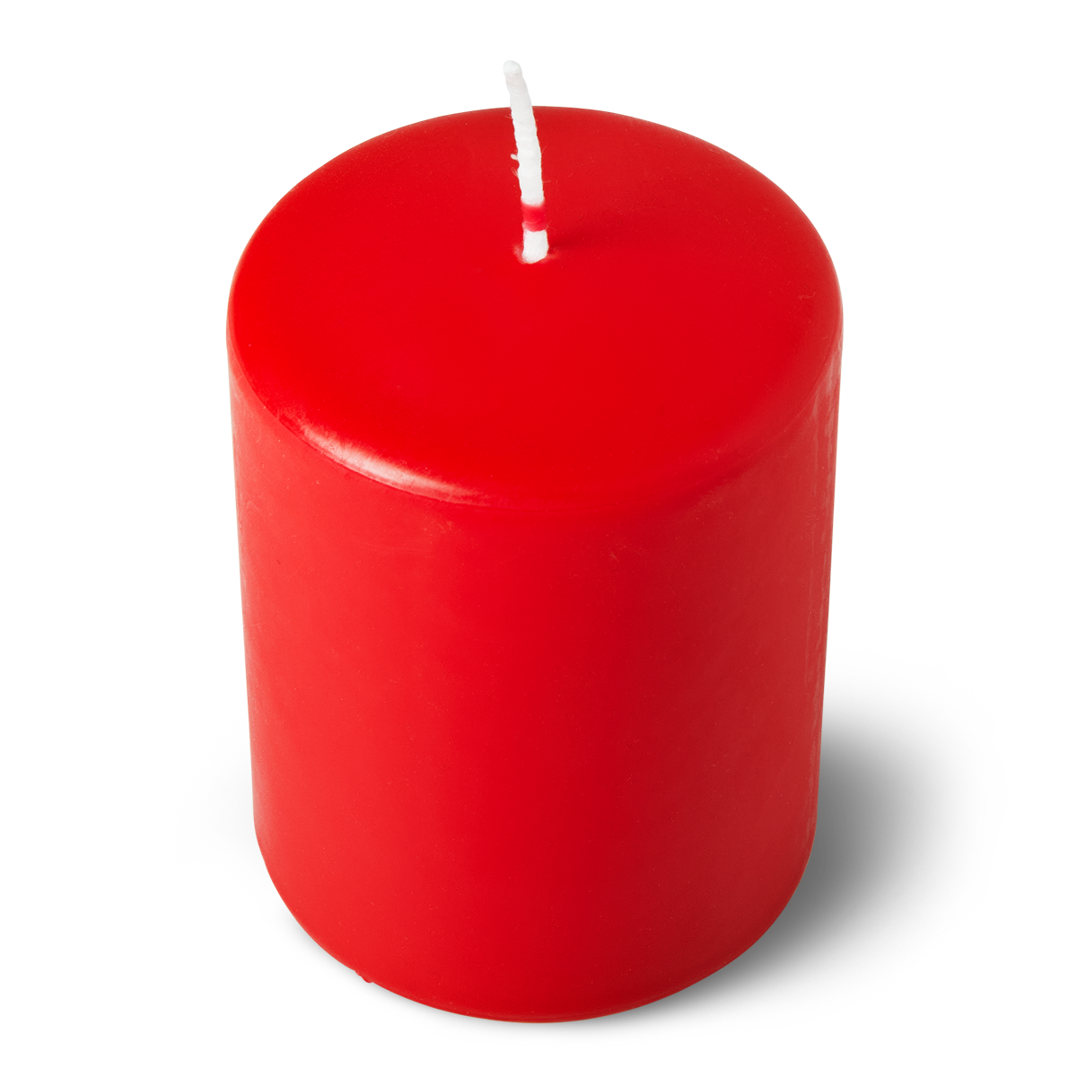 Pillar candle. 8 cm