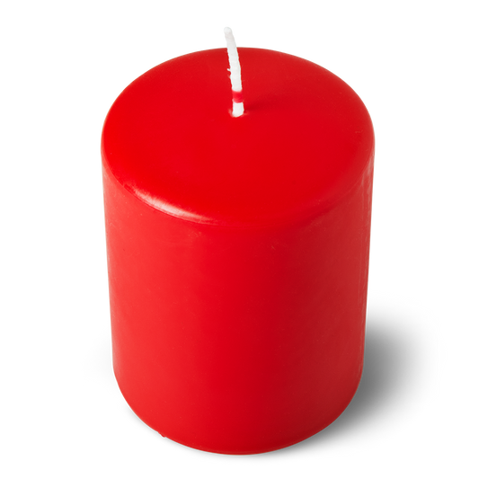 Pillar candle. 8 cm