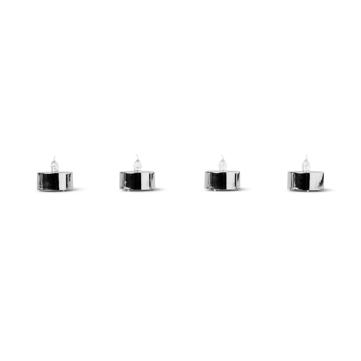 Batteridrevne fyrfadslys. 4 stk.