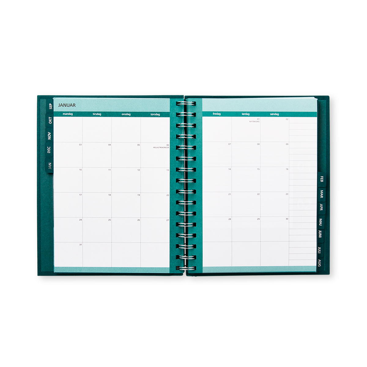 Study planner. Danish
