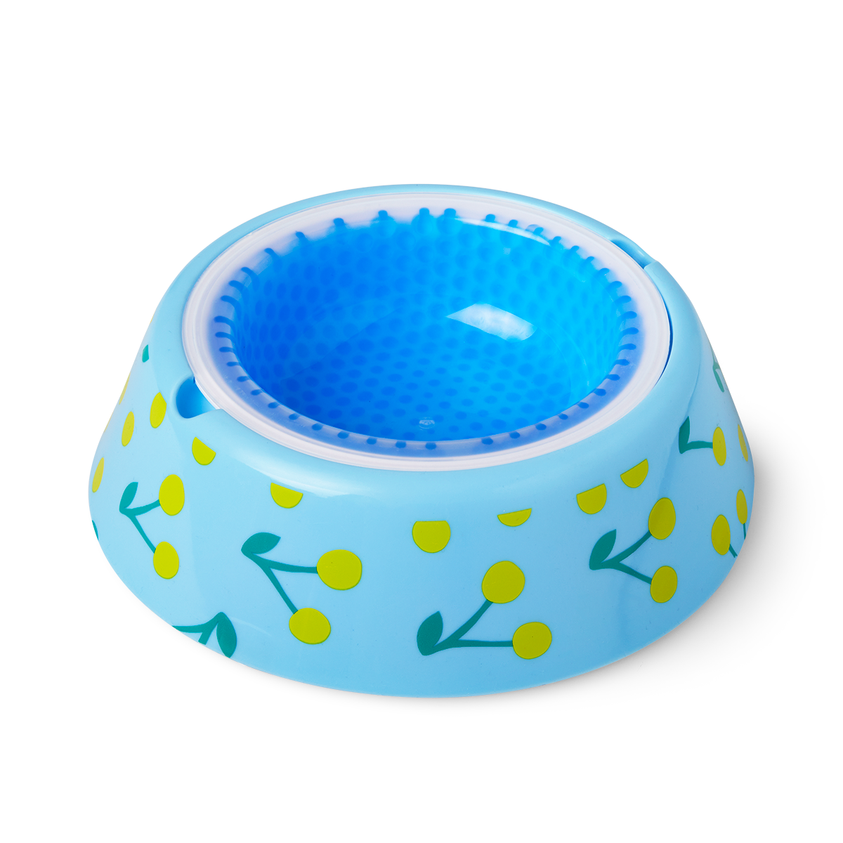 Cooling drinking bowl