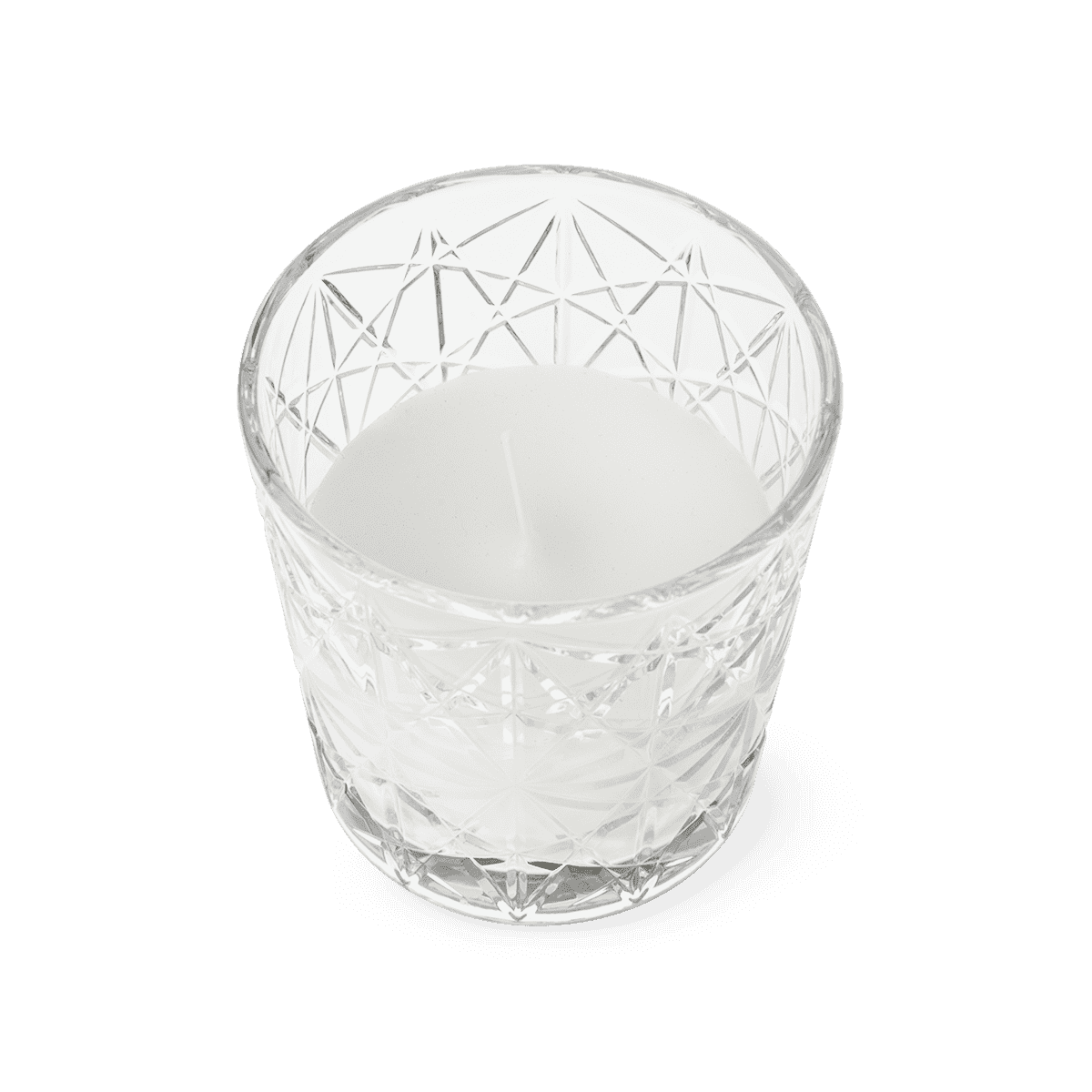 Candle in glass