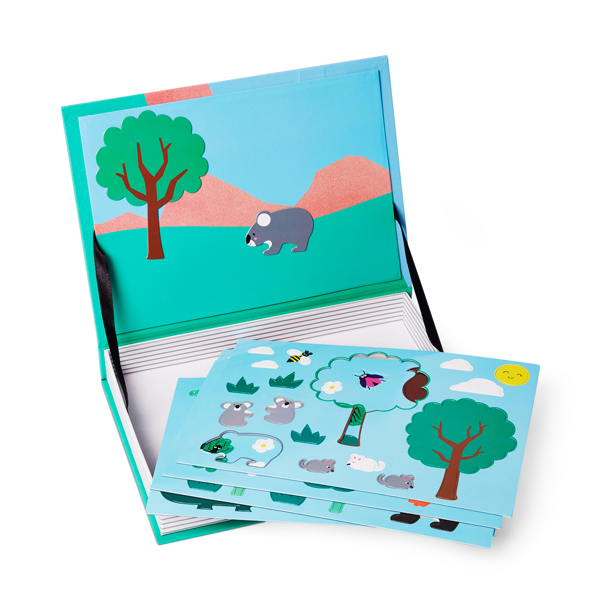 Magnetic book