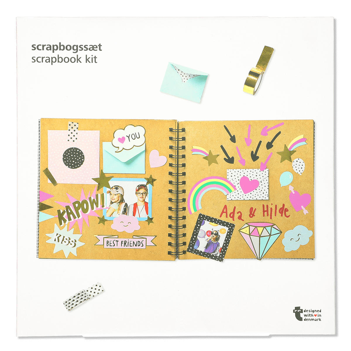 Scrapbooking kit - DEV - Flying Tiger Copenhagen