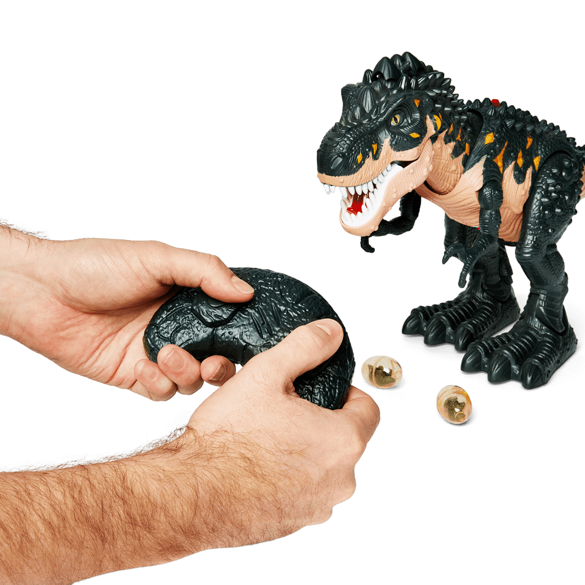 Remote-controlled dinosaur