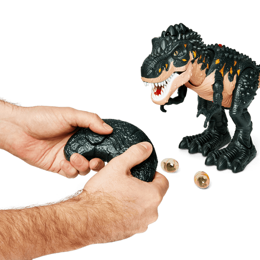 Remote-controlled dinosaur