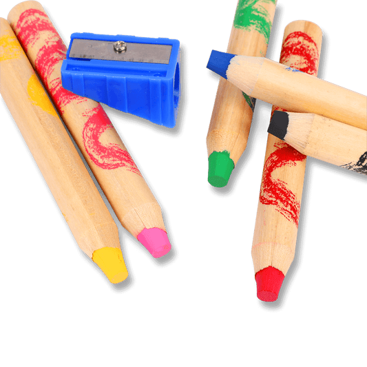Oil-based pencil crayons