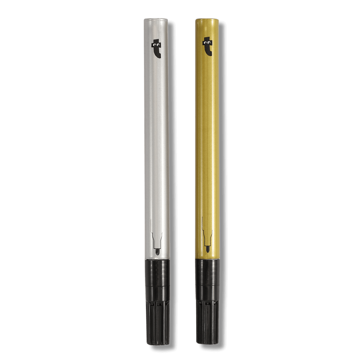 Gold and silver felt tip pens - DEV - Flying Tiger Copenhagen