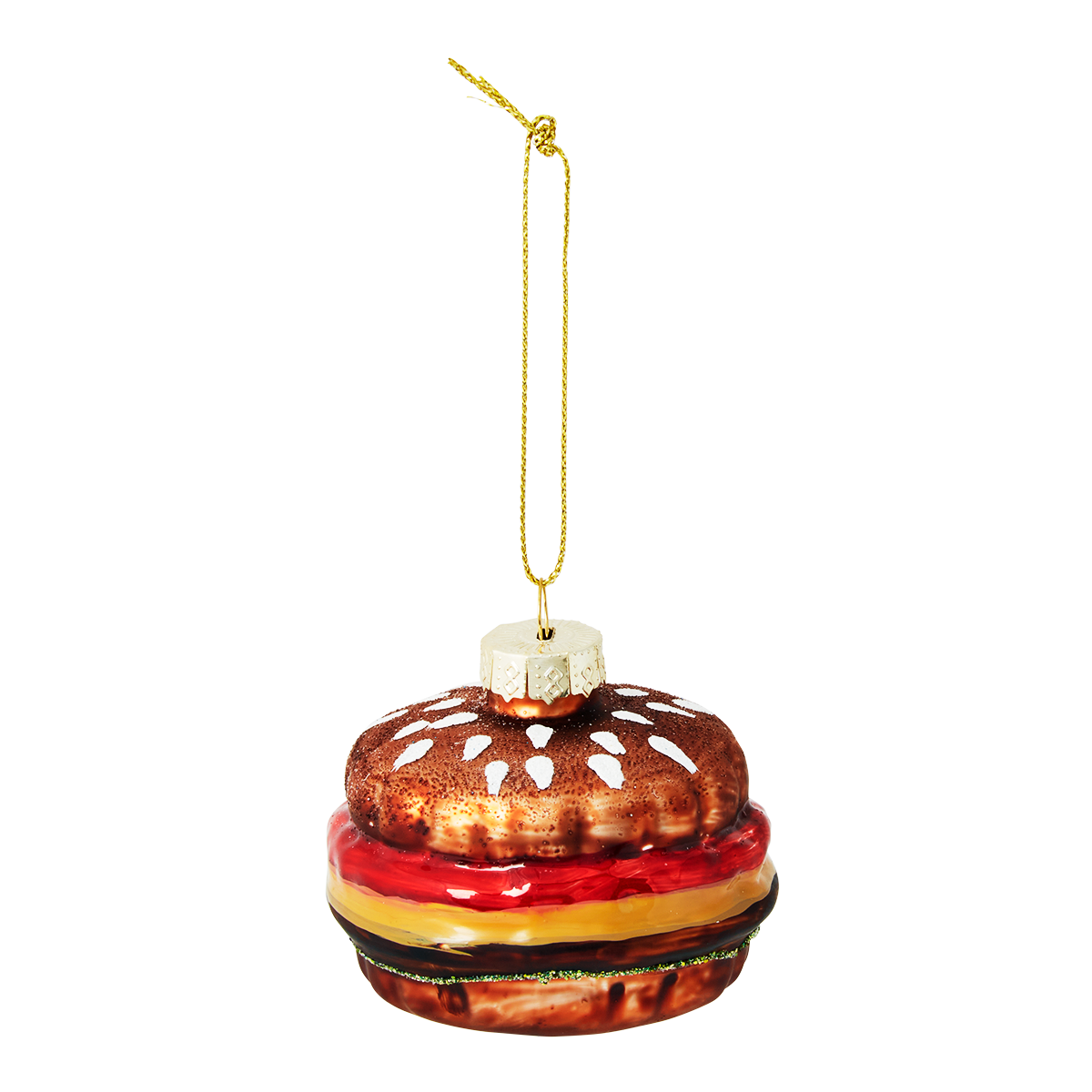 Christmas bauble. Burger