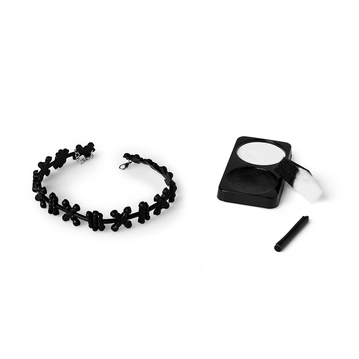 Skull make-up kit