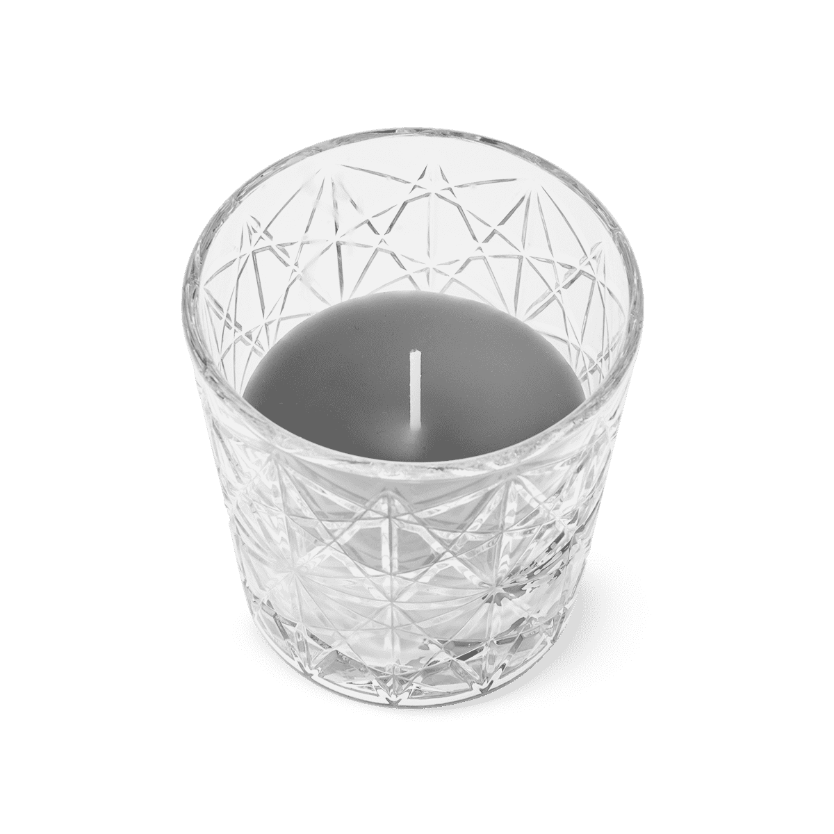 Candle in glass