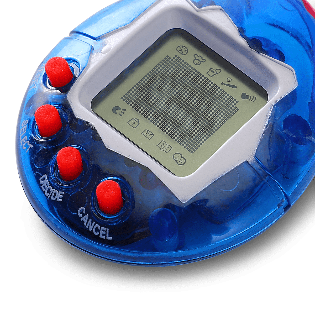 Key ring with digital pet