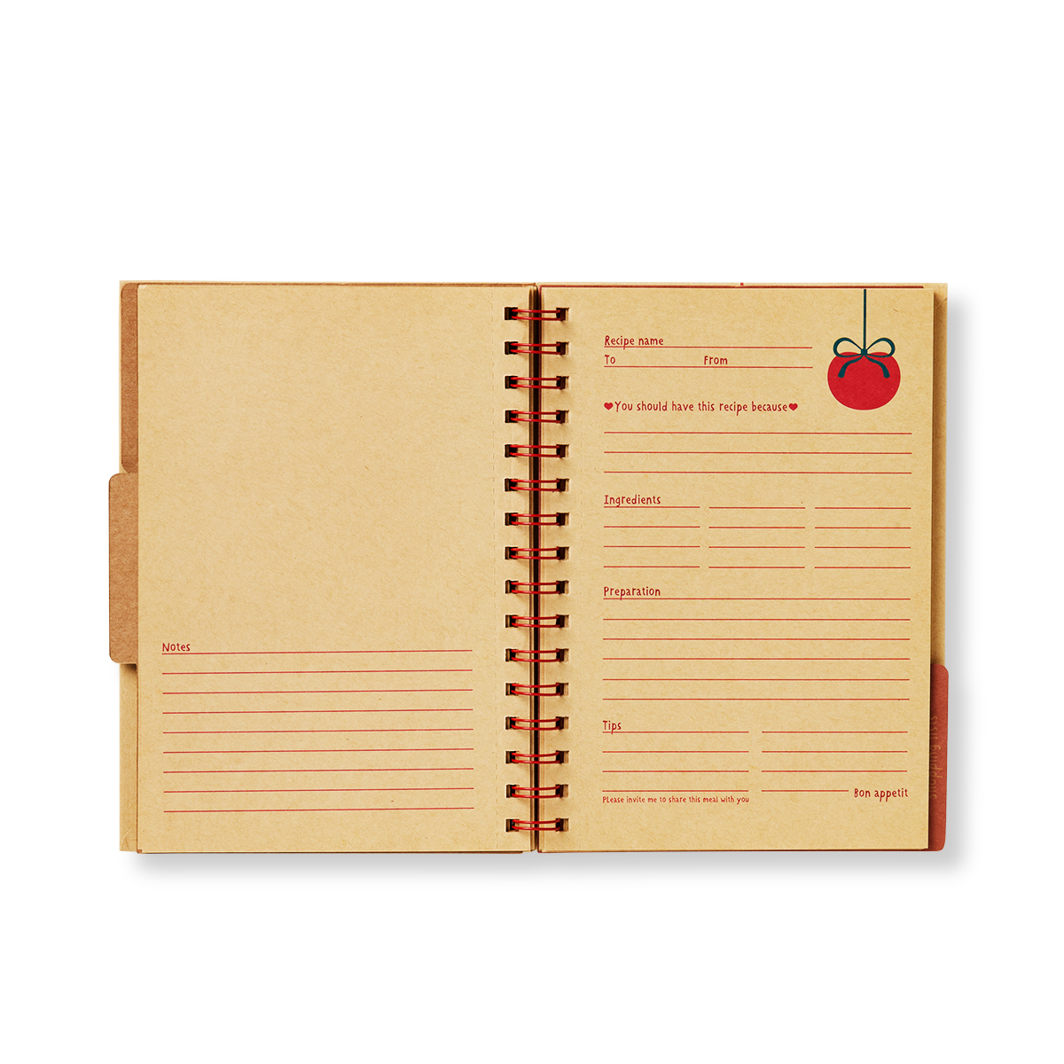 Christmas recipe book - DEV - Flying Tiger Copenhagen