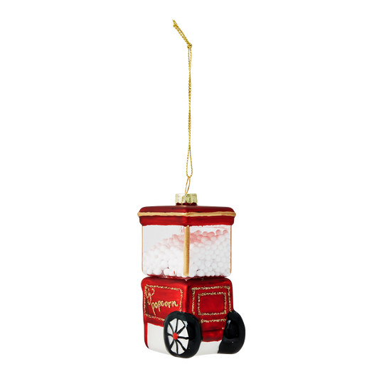 Christmas bauble. Popcorn maker