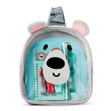 Backpack with stationary supplies