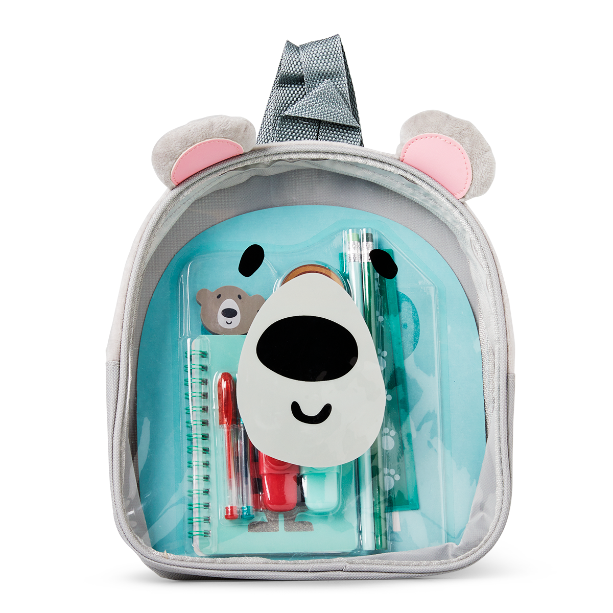 Backpack with stationary supplies
