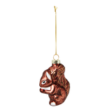Christmas bauble. Squirrel